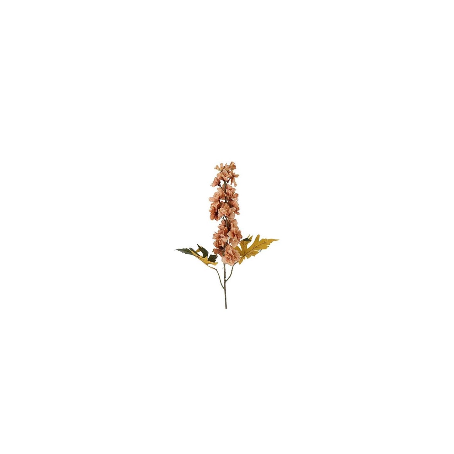 Country field kunstbloem delphinium bruin zijde h60cm