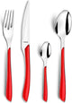 Amefa éclat - bestekset - 24-delig - 6 persoons - rood