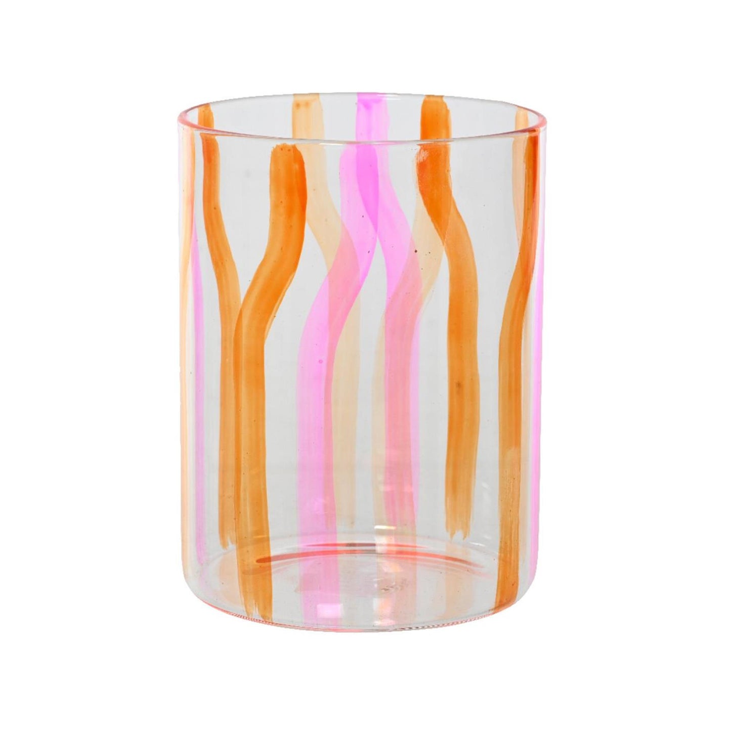Decoris theelichthouder glas h12cm helder