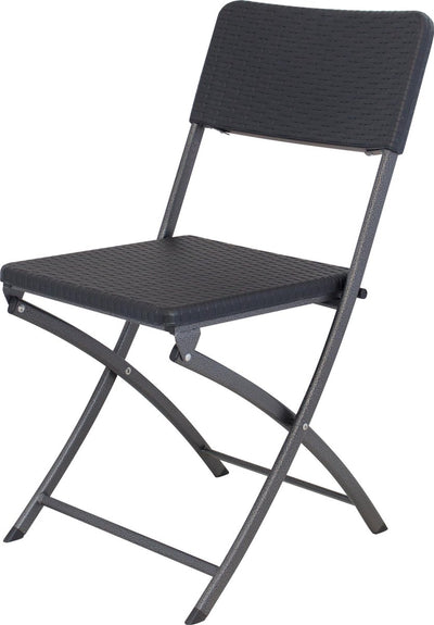 Eurotrail pavilion stoel rattan design - zwart