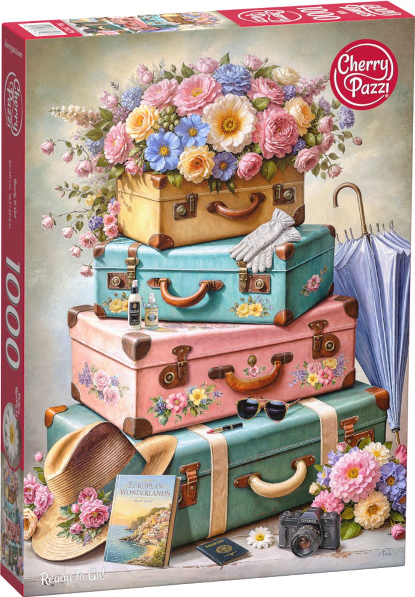 Cherrypazzi ready to go! puzzel 1000 stukjes