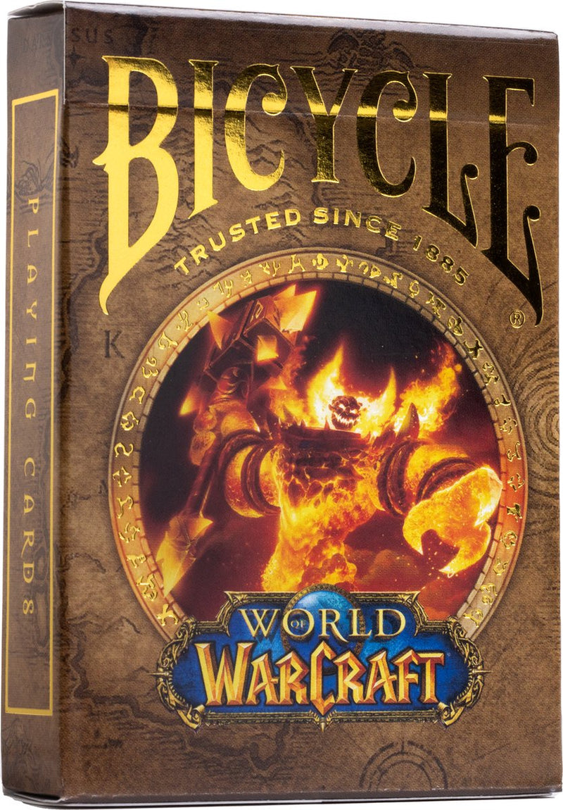 Bicycle world of warcraft classic - premium speelkaarten - ultimates - poker - collectible - gaming merchandise