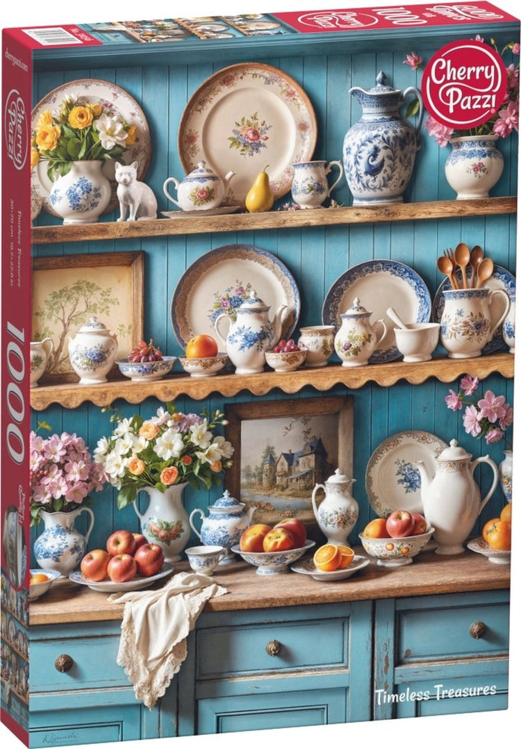 Cherrypazzi puzzel timeless treasures - 1000 stukjes - nostalgische puzzel