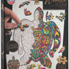 Creative craft group houten legpuzzel schildpad, 130st.