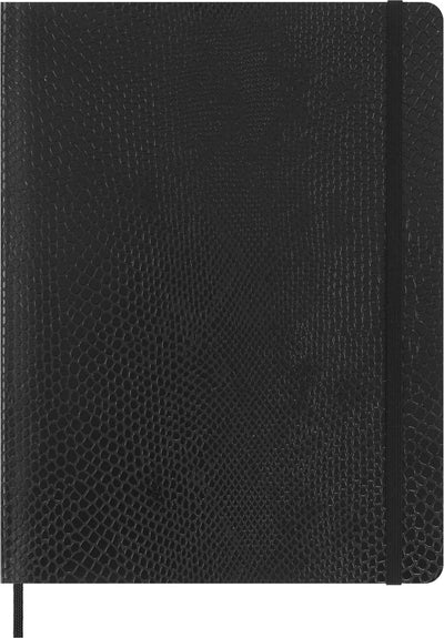 Moleskine vegea notitieboek boa xl (18x25cm) gelinieerd zachte kaft - zwart (box)