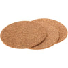 Excellent houseware onderzetter kurk rond set a 3 stuks