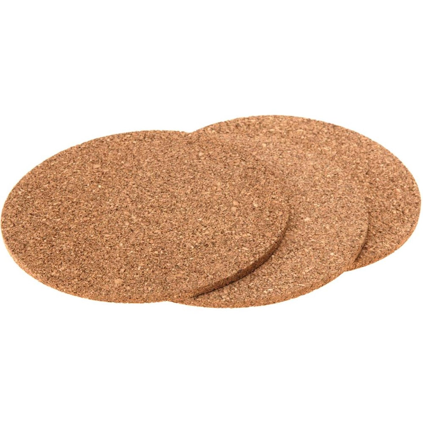 Excellent houseware onderzetter kurk rond set a 3 stuks