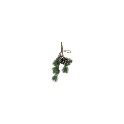 Country field countryfield festoen pinus parviflora grijsgroen zijde 25,4x12,7x12,7cm