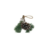 Countryfield festoen pinus parviflora grijsgroen zijde 25,4x12,7x12,7cm - afbeelding 2