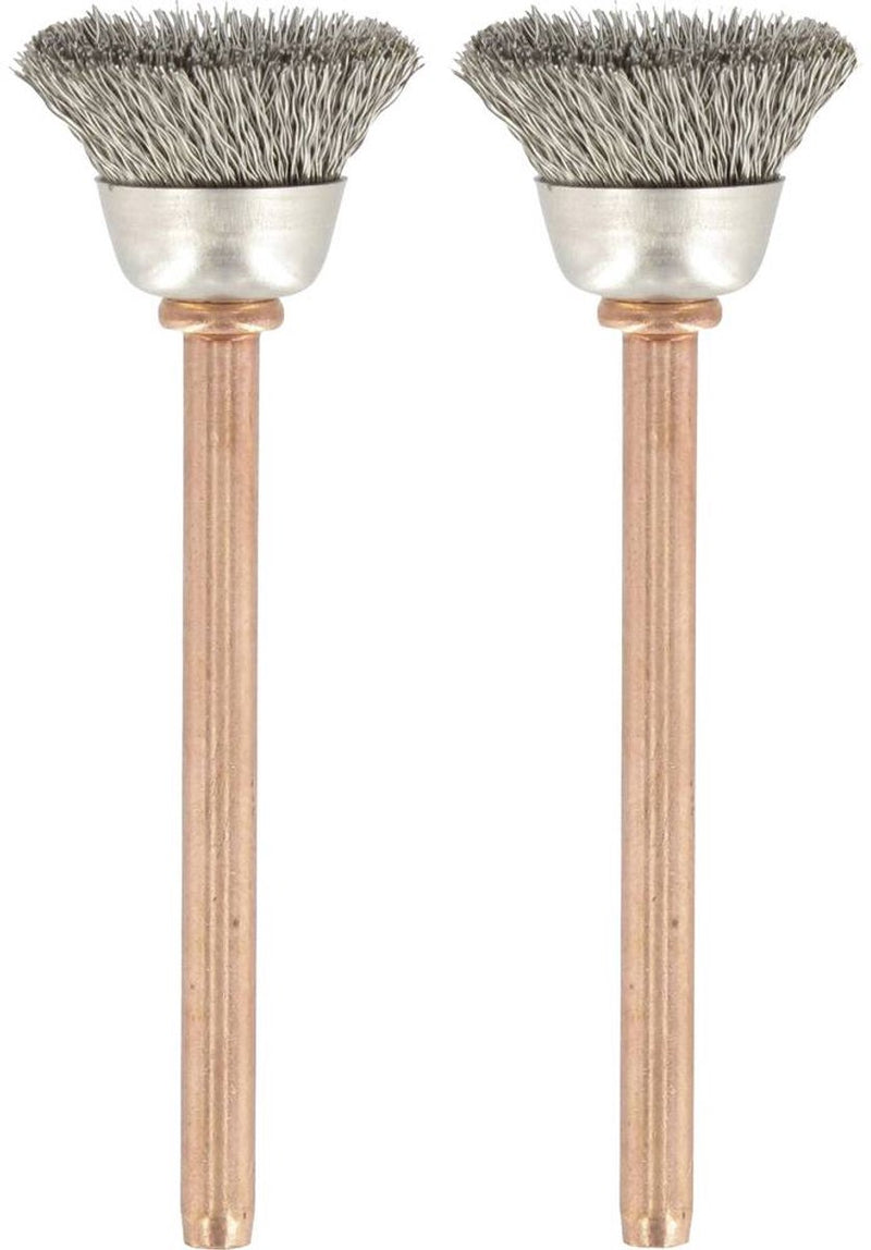 Dremel 531 rvs borstel - werk-ø 13,0 mm - 2 stuks