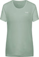Jack wolfskin tech t w dames outdoorshirt-green zinnia