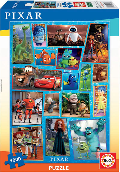 Educa legpuzzel - 1000 stukjes - disney pixar - puzzel
