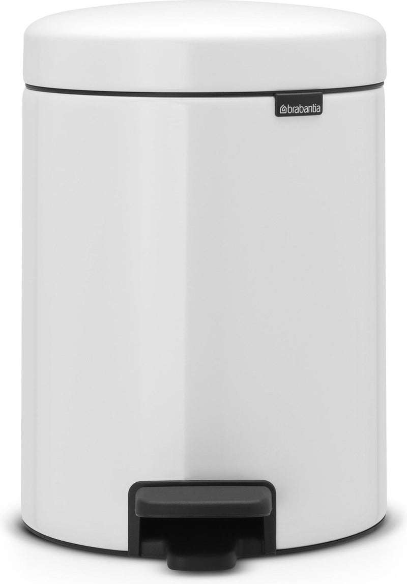 Brabantia newicon prullenbak - 5 liter - badkamer - white