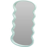 Home styling spiegel wave kunststof 55x30x2,5cm - afbeelding 2