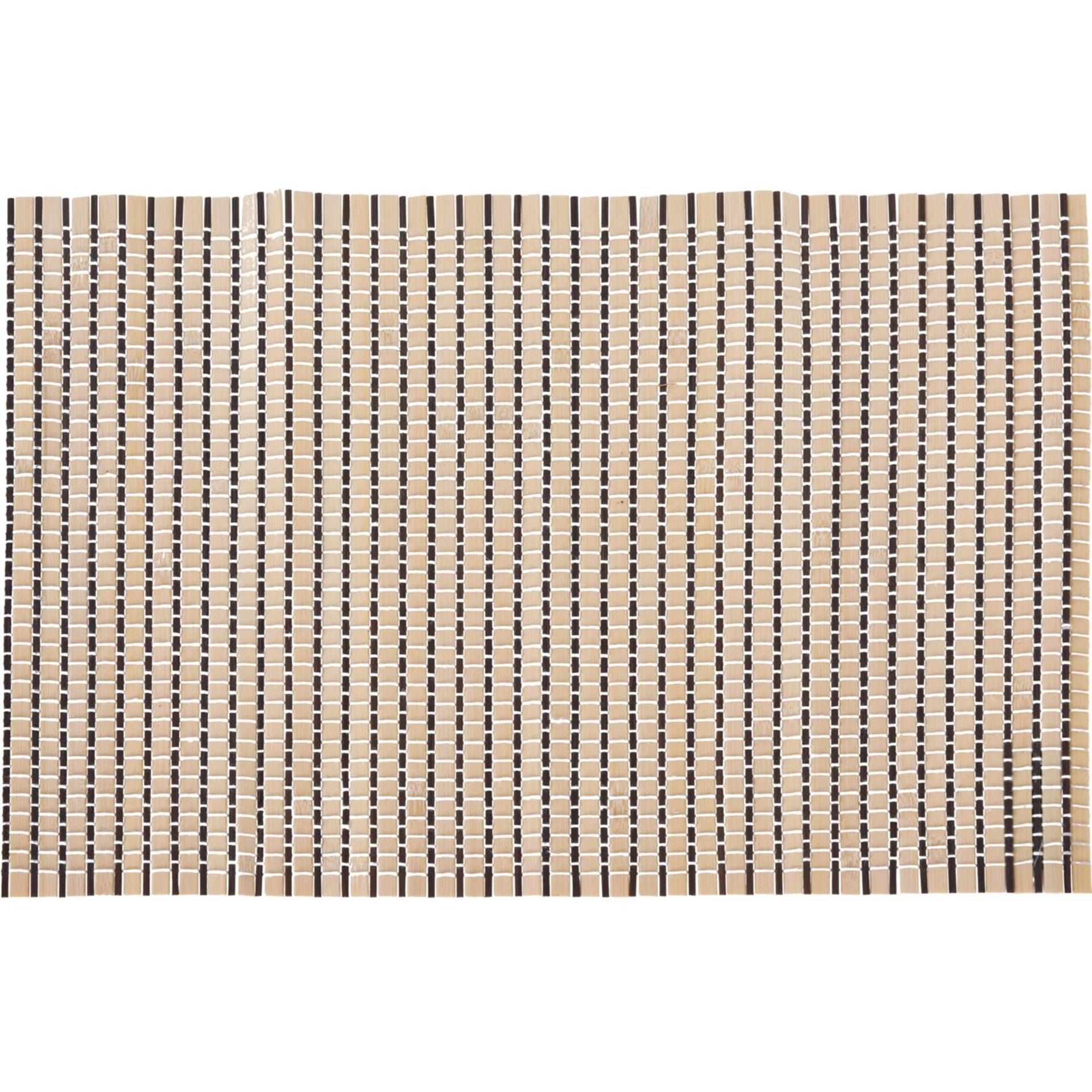 Home styling placemat bamboe 30x45cm natureel