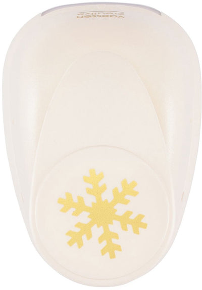Vaessen creative pons - figuurpons - sneeuwvlok - 3,7 x 3,7 cm