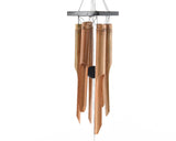 Decoris windgong hout bamboe l13-h85cm - afbeelding 1