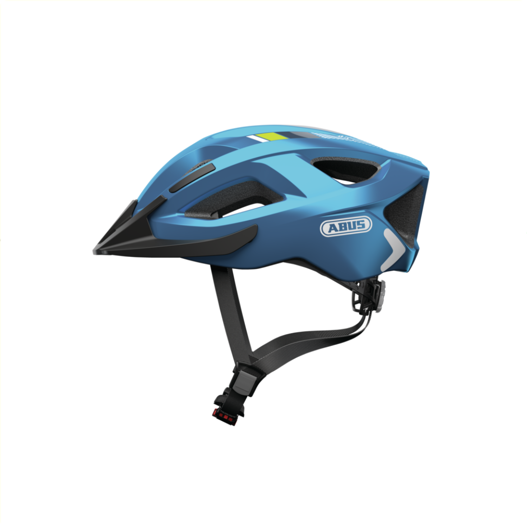 Abus helm Aduro 2.0 M (52-58cm). steel Blauw