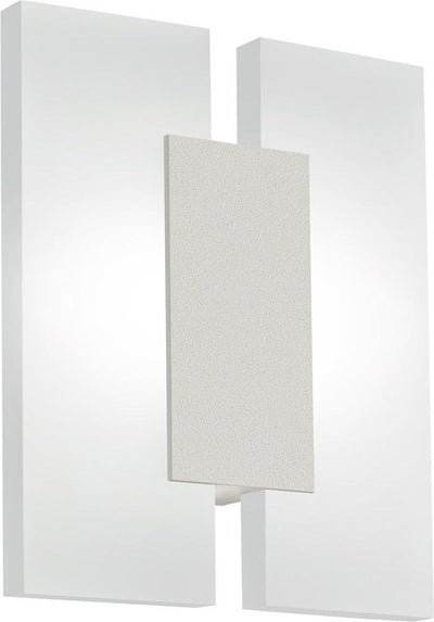 Eglo metrass 2 - wand plafondlamp - 2 lichts - nikkel-mat - gesatineerd