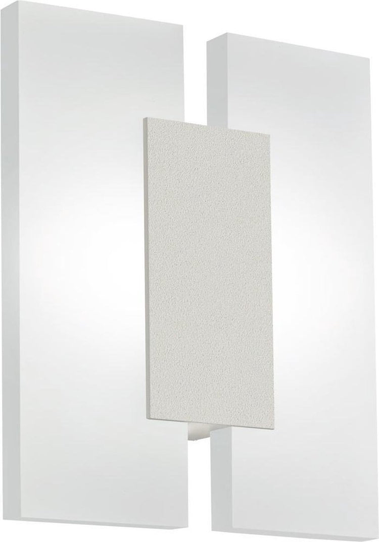 Eglo metrass 2 - wand plafondlamp - 2 lichts - nikkel-mat - gesatineerd