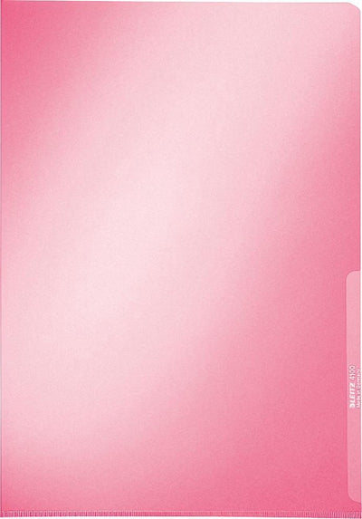 Leitz premium zichtmap - a4 - 100 stuks - rood