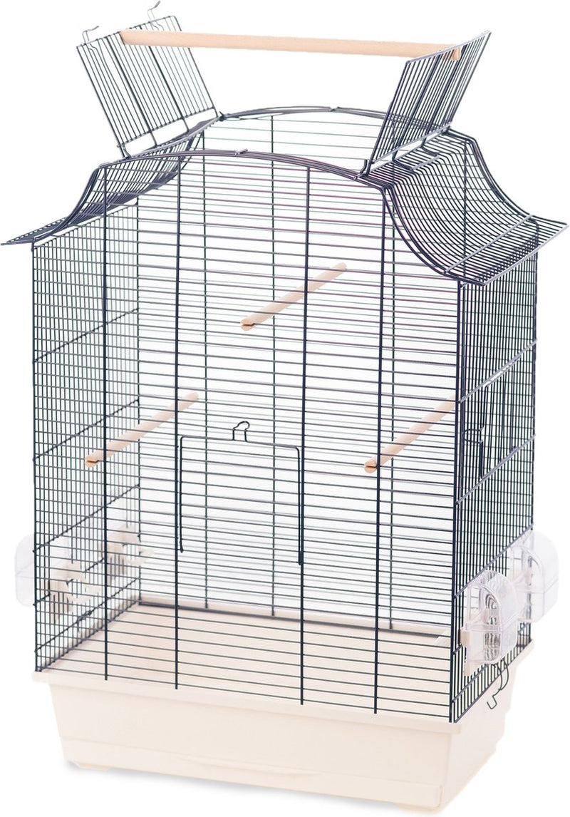 Flamingo - vogelkooi solor sky - wit - 52x31x65cm
