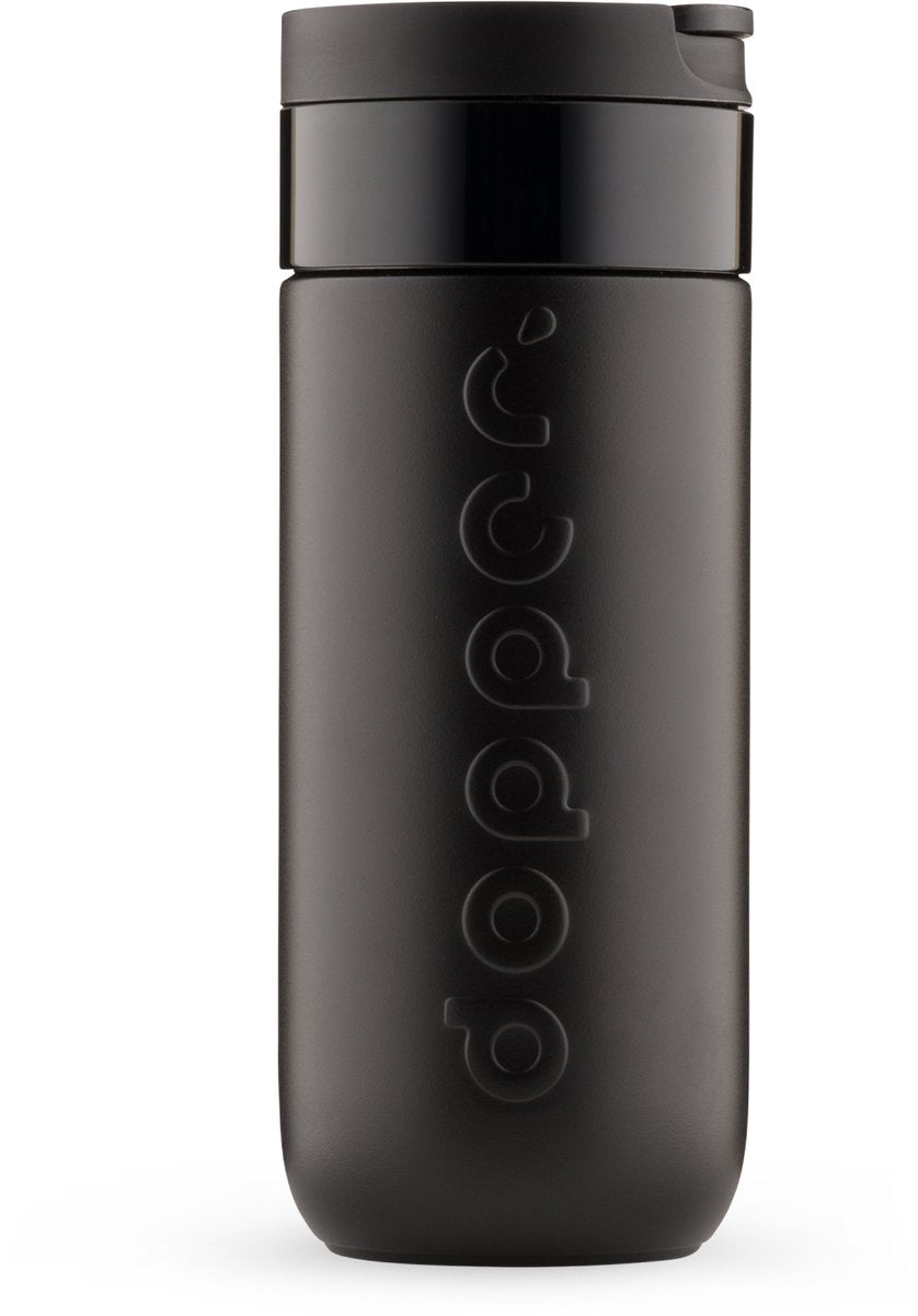 Dopper travel mug thermosbeker - 400 ml - blazing black