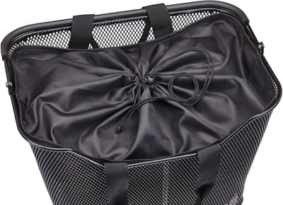 Racktime mandinzet lea basket insert lea black