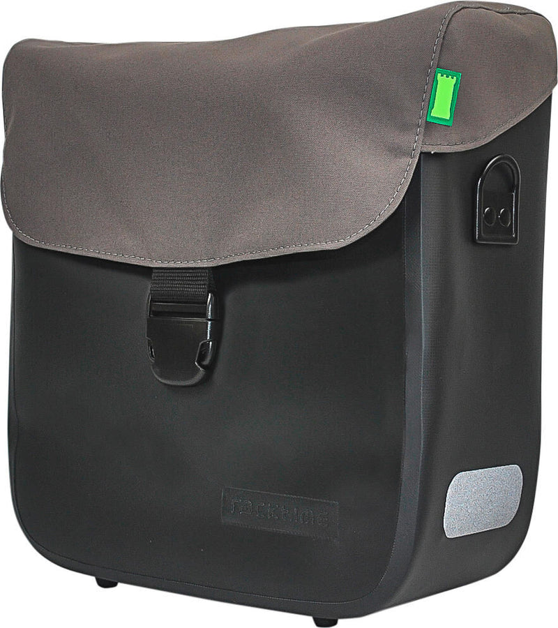 Racktime einzeltasche tommy single bag tommy onyx black basalt grey