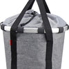 Klickfix rixen kaul shoppertas bikebasket shop.bag r k bikebasket twist sliver