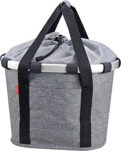 Klickfix rixen kaul shoppertas bikebasket shop.bag r k bikebasket twist sliver