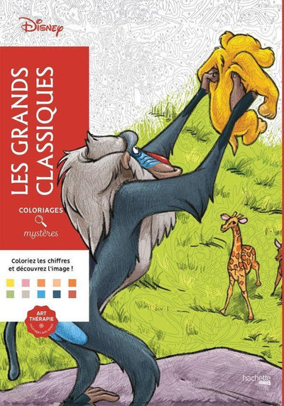 Hachette disney les grands classiques 1 - kleurboek voor volwassenen