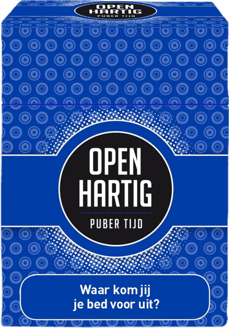 Openhartig puber tijd