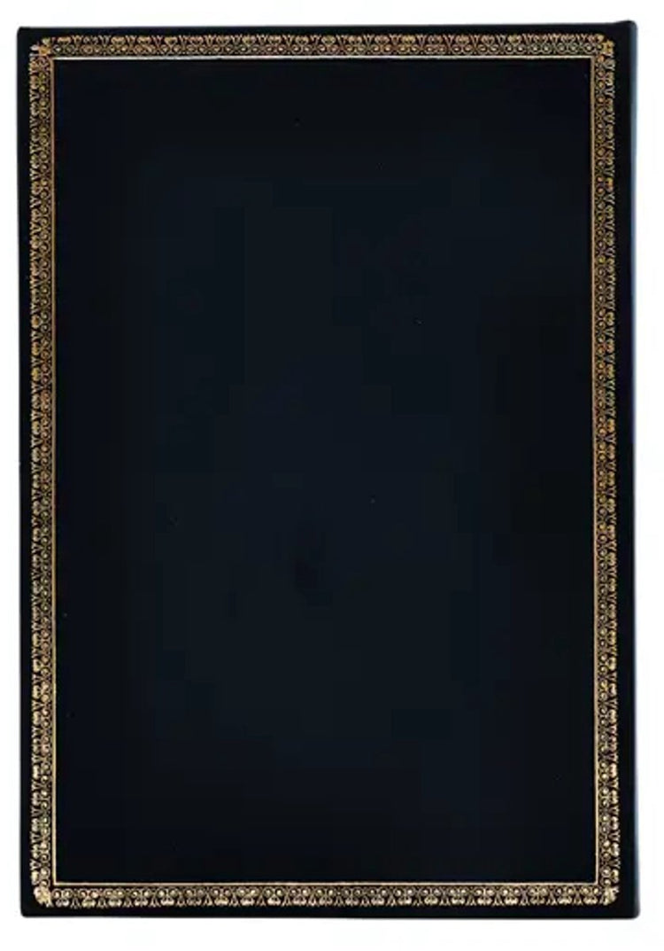 Paperblanks black edition black edition hardcover journals midi lined elastic band 144 pg 120 gsm