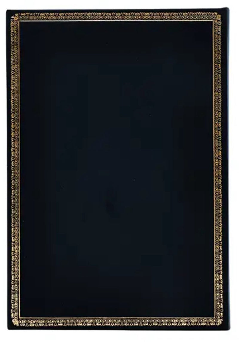 Paperblanks black edition black edition hardcover journals midi lined elastic band 144 pg 120 gsm