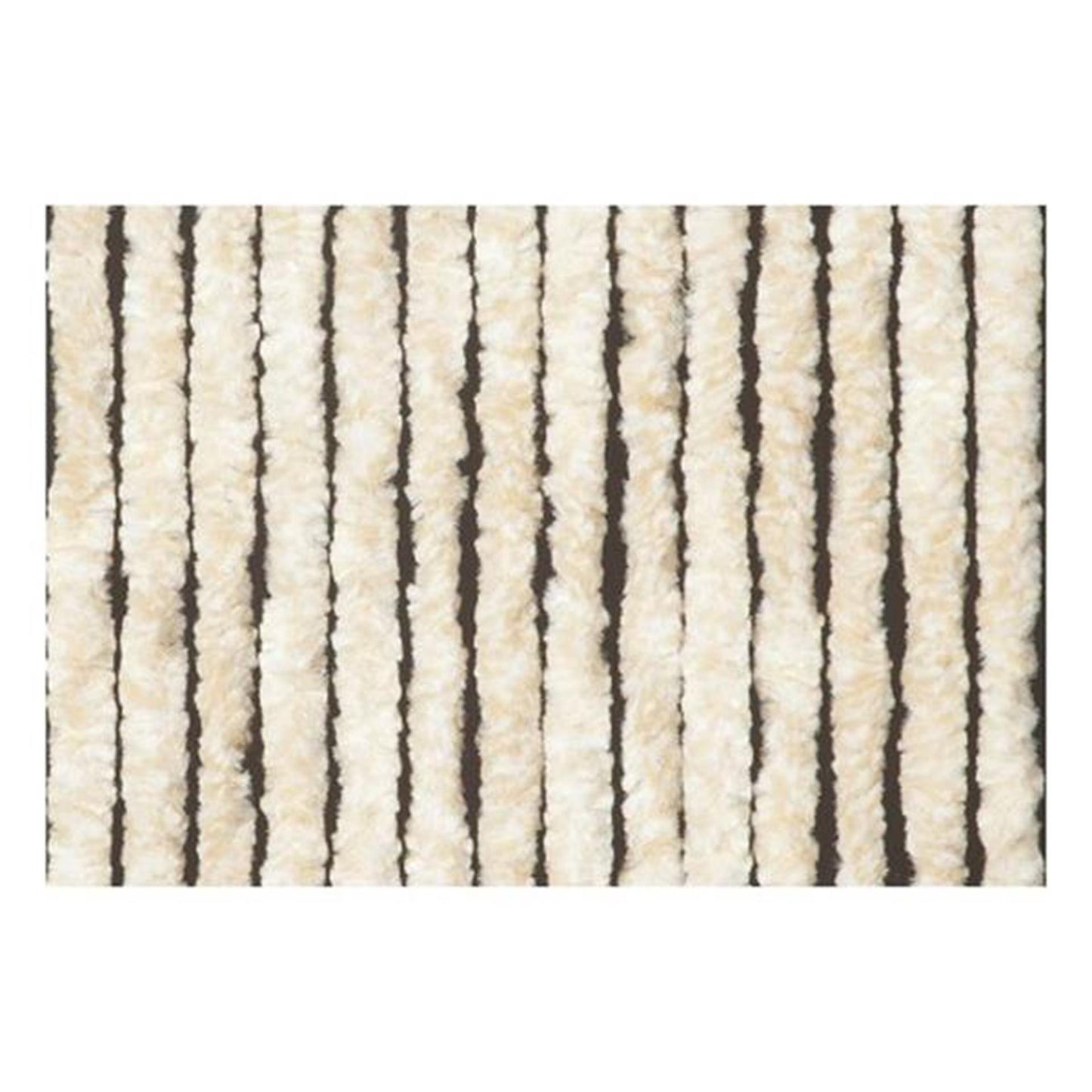 Wicotex kattenstaart deurgordijn 100x240 beige wit 100% polypropyleen