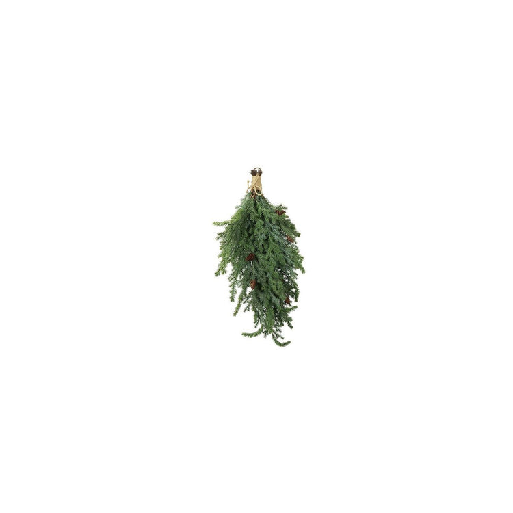 Countryfield festoen cryptomeria groen kunststof h80cm