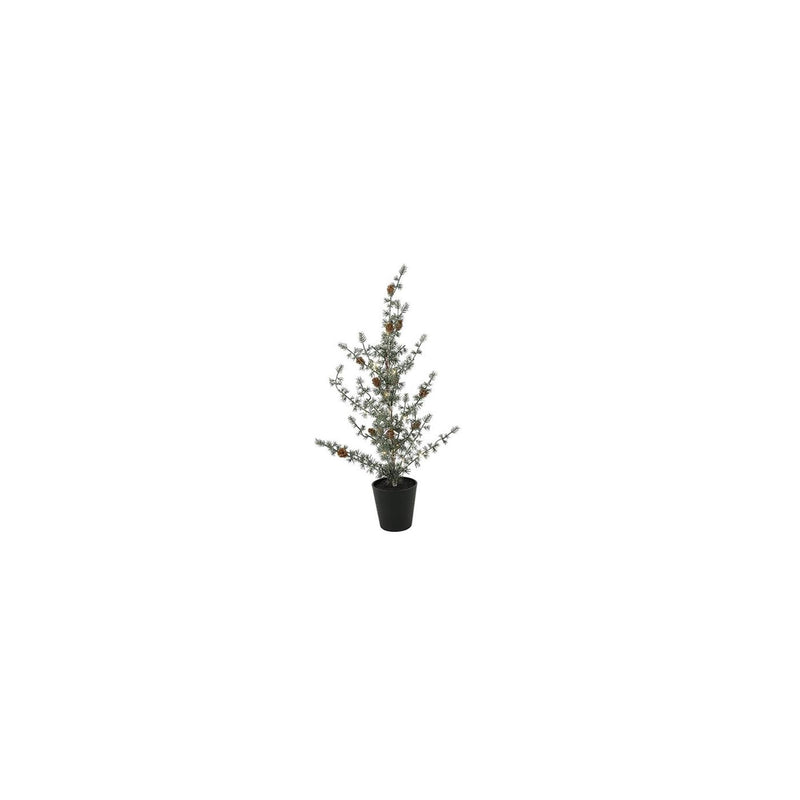 Country field countryfield kerstboom led cedrus groen kunststof 11x10x61cm 15led 3xaaa