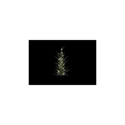 Country field countryfield kerstboom led cedrus groen kunststof 11x10x61cm 15led 3xaaa