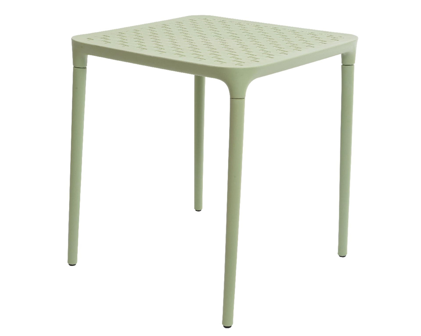 Tafel porto kunststof 65x65cm groen
