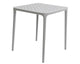 Tafel porto kunststof 65x65x70cm grijs
