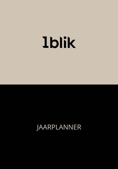 1blik jaarplanner