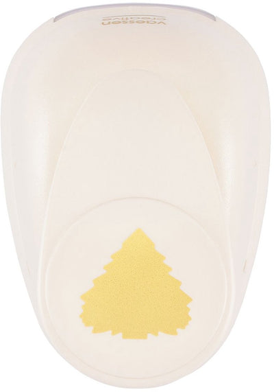 Vaessen creative pons - figuurpons - dennenboom - 3,4 x 3,4 cm