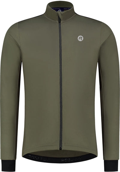 Rogelli core fietsshirt heren lange mouwen - wielershirt - comfort fit - groen - maat xxl