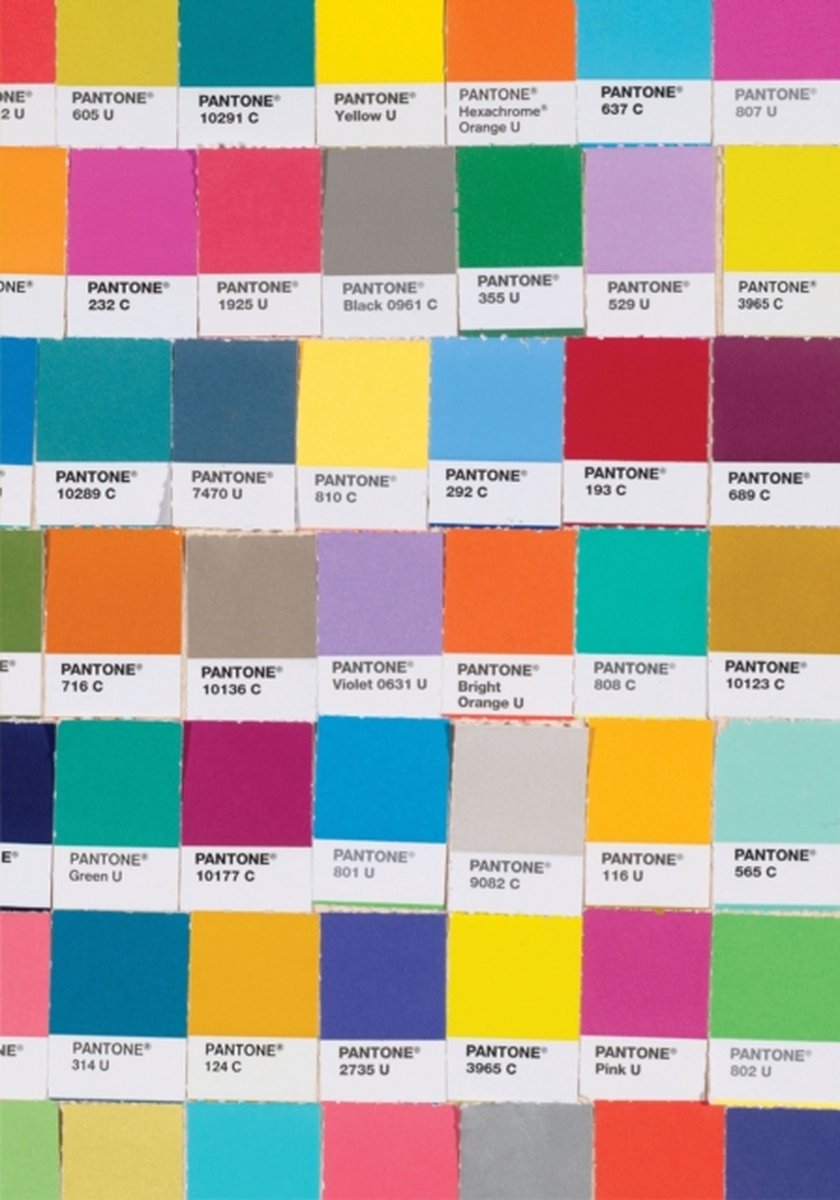 Merkloos sans marque pantone x chronicle books - pantone: multicolor journal