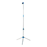 Gre buitendouche voor zwembad 160 cm aluminium zilver - afbeelding 1