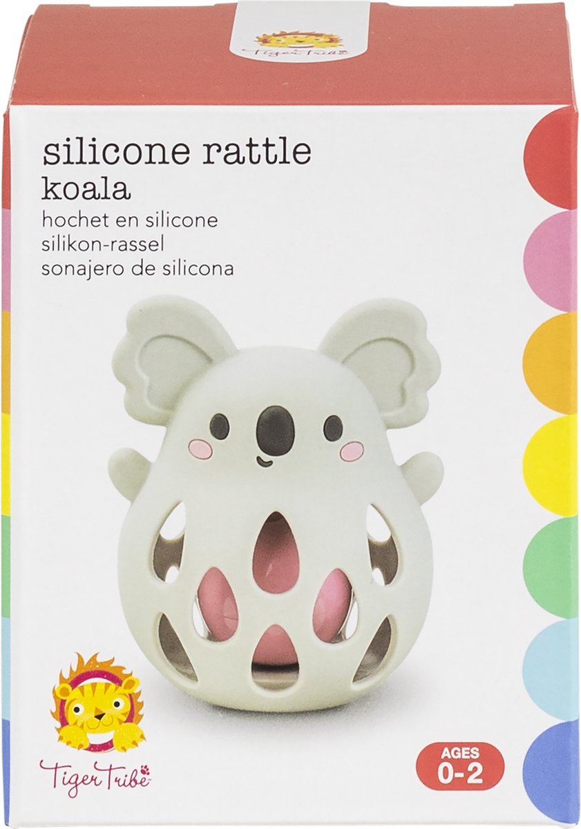Tiger tribe | siliconen rammelaar - koala