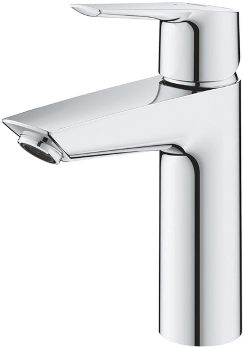 Grohe start wastafelkraan - waterbesparend - met push-open waste - chroom