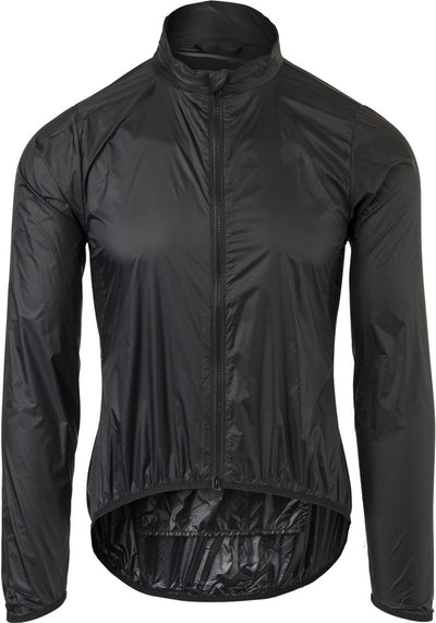 Agu wind fietsjack ii essential heren - zwart - xl - winddicht - two-way rits