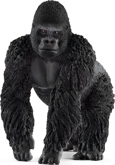 Schleich wild life - mannetjesgorilla - speelfiguur - kinderspeelgoed voor jongens en meisjes - 3 tot 8 jaar - 14770